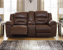 Load image into Gallery viewer, Stoneland Power Reclining Loveseat with Console
