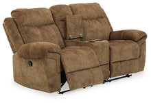 Load image into Gallery viewer, Huddle-Up Glider Reclining Loveseat with Console
