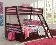 Load image into Gallery viewer, Halanton Youth Bunk Bed with 1 Large Storage Drawer
