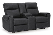 Load image into Gallery viewer, Axtellton Power Reclining Loveseat with Console
