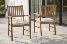 Load image into Gallery viewer, Janiyah Outdoor Dining Arm Chair (Set of 2)
