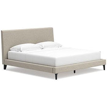 Load image into Gallery viewer, Cielden Upholstered Bed with Roll Slats
