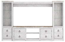 Load image into Gallery viewer, Willowton 4-Piece Entertainment Center
