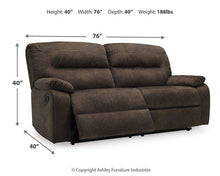 Load image into Gallery viewer, Bolzano Reclining Sofa
