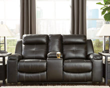 Load image into Gallery viewer, Kempten Reclining Loveseat with Console
