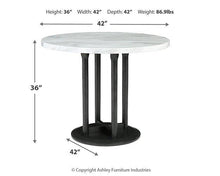 Load image into Gallery viewer, Centiar Counter Height Dining Table
