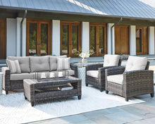 Load image into Gallery viewer, Cloverbrooke 4-Piece Outdoor Conversation Set
