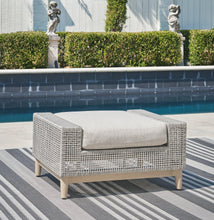 Load image into Gallery viewer, Seton Creek Outdoor Ottoman with Cushion
