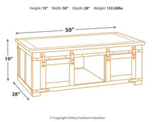 Load image into Gallery viewer, Budmore Coffee Table
