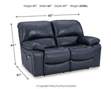 Load image into Gallery viewer, Leesworth Power Reclining Loveseat
