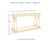 Load image into Gallery viewer, Mallacar Sofa/Console Table
