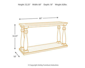 Mallacar Sofa/Console Table