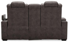 Load image into Gallery viewer, HyllMont Power Reclining Loveseat with Console
