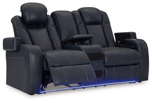 Load image into Gallery viewer, Fyne-Dyme Power Reclining Loveseat with Console
