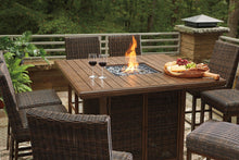 Load image into Gallery viewer, Paradise Trail Bar Table with Fire Pit
