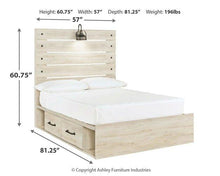 Load image into Gallery viewer, Cambeck Youth Bed with 2 Storage Drawers
