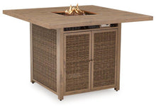 Load image into Gallery viewer, Walton Bridge Outdoor Bar Table with Fire Pit
