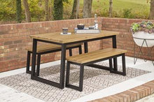 Load image into Gallery viewer, Town Wood Outdoor Dining Table Set (Set of 3)
