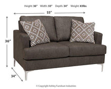 Load image into Gallery viewer, Arcola Sofa &amp; Loveseat Living Room Set
