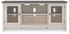 Load image into Gallery viewer, Dorrinson 60&quot; TV Stand with Electric Fireplace
