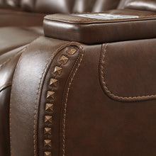 Load image into Gallery viewer, The Man-Den Power Reclining Loveseat with Console
