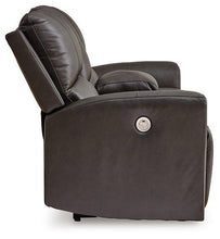 Load image into Gallery viewer, Boxmere Power Reclining Loveseat with Console
