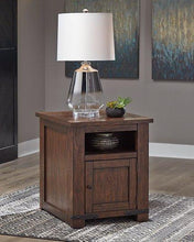 Load image into Gallery viewer, Budmore End Table with USB Ports &amp; Outlets
