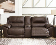 Load image into Gallery viewer, Dunleith 3-Piece Power Reclining Loveseat with Console
