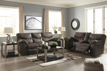 Load image into Gallery viewer, Boxberg Reclining Loveseat with Console
