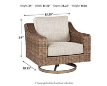 Load image into Gallery viewer, Beachcroft Swivel Lounge Chair
