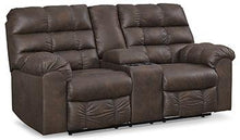 Load image into Gallery viewer, Derwin Reclining Loveseat with Console
