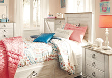 Load image into Gallery viewer, Willowton Bed with 2 Storage Drawers
