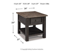 Load image into Gallery viewer, Tyler Creek End Table Set
