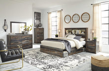 Load image into Gallery viewer, Drystan Bed with 2 Storage Drawers
