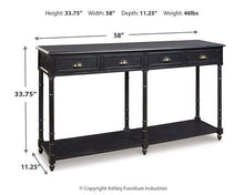 Load image into Gallery viewer, Eirdale Sofa/Console Table
