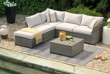 Load image into Gallery viewer, Cherry Point 4-piece Outdoor Sectional Set
