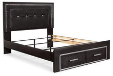 Load image into Gallery viewer, Kaydell Upholstered Bed with Storage
