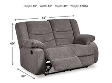 Load image into Gallery viewer, Tulen Reclining Loveseat
