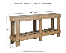 Load image into Gallery viewer, Susandeer Sofa/Console Table
