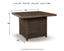 Load image into Gallery viewer, Paradise Trail Bar Table with Fire Pit
