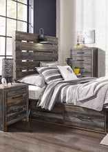 Load image into Gallery viewer, Drystan Bed with 2 Storage Drawers
