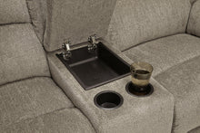 Load image into Gallery viewer, Draycoll Power Reclining Loveseat with Console
