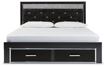 Load image into Gallery viewer, Kaydell Upholstered Panel Storage Bed
