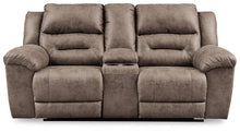 Load image into Gallery viewer, Stoneland Reclining Loveseat with Console
