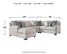 Load image into Gallery viewer, Dellara Sectional with Chaise
