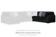 Load image into Gallery viewer, Midnight-Madness Sectional Sofa with Chaise
