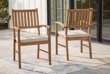 Load image into Gallery viewer, Janiyah Outdoor Dining Arm Chair (Set of 2)
