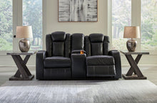 Load image into Gallery viewer, Caveman Den Power Reclining Loveseat with Console
