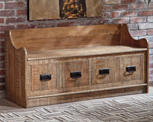 Load image into Gallery viewer, Garrettville Storage Bench
