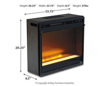 Load image into Gallery viewer, Arlenbry 60&quot; TV Stand with Electric Fireplace
